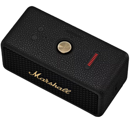 Przenośny głośnik Bluetooth Marshall Emberton II, 20W, wodoodporny, czarno-złoty