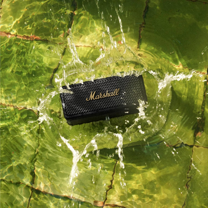 Przenośny głośnik Bluetooth Marshall Emberton II, 20W, wodoodporny, czarno-złoty