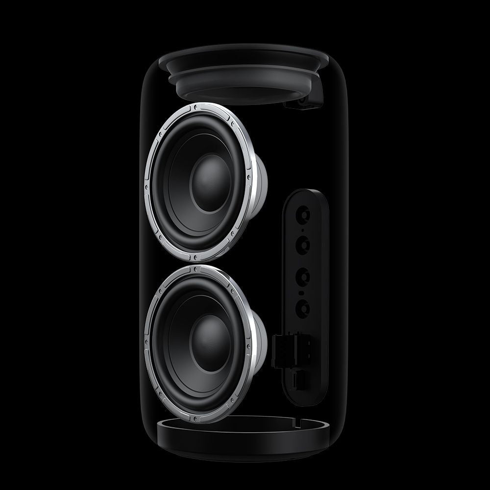 McDodo BS-1410 Portable Bluetooth Speaker, 2 x 5W, RGB, Waterproof, Black