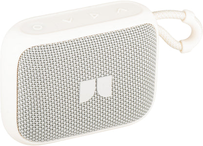 Przenośny głośnik Bluetooth Monster S520, 5W, TWS, RGB, wodoodporny, jasny kremowy