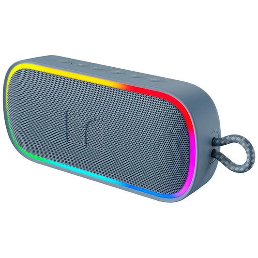 Przenośny głośnik Bluetooth Monster S150 Plus, 40W, TWS, RGB, wodoodporny, niebieski