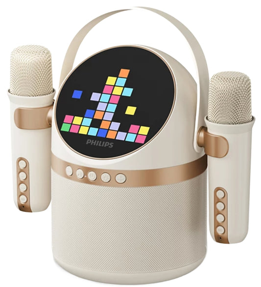 Przenośny Głośnik Bluetooth Philips, 10W, Karaoke, Beżowy TAS2509WT/00