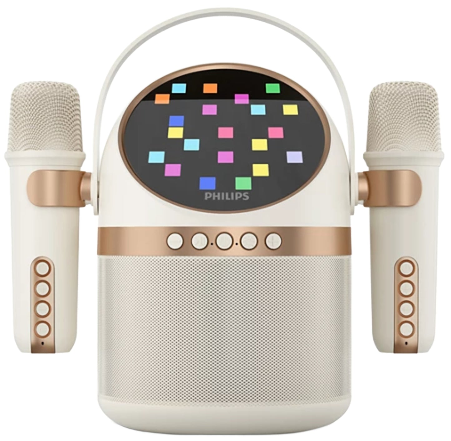 Przenośny Głośnik Bluetooth Philips, 10W, Karaoke, Beżowy TAS2509WT/00