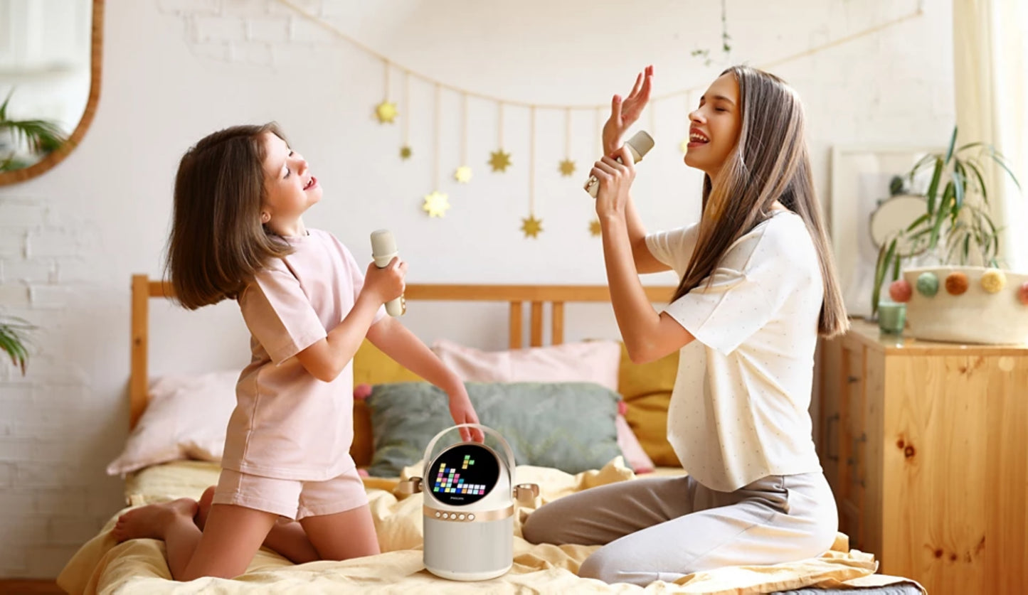 Przenośny Głośnik Bluetooth Philips, 10W, Karaoke, Beżowy TAS2509WT/00