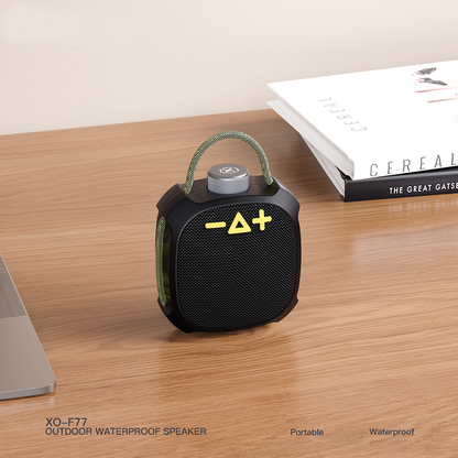 Przenośny Głośnik Bluetooth XO Design F77, TWS, RGB, Wodoodporny, Czarny