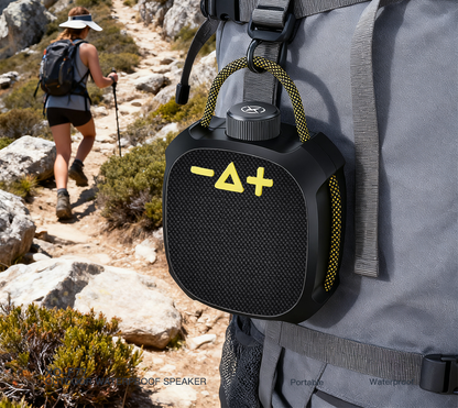 Portable Bluetooth Speaker XO Design F77, TWS, RGB, Waterproof, Black