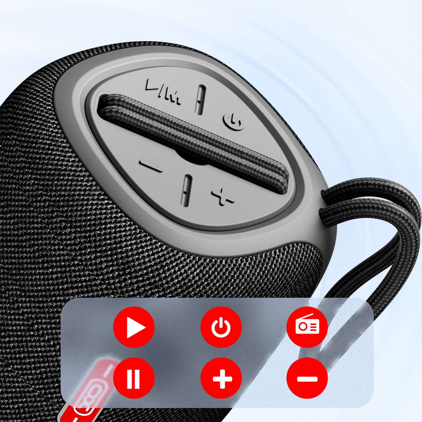 Przenośny głośnik Bluetooth XO Design F38, 5W, Czarny