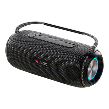Przenośny głośnik Bluetooth Yesido YSW11, 40W, RGB, Wodoodporny, Czarny