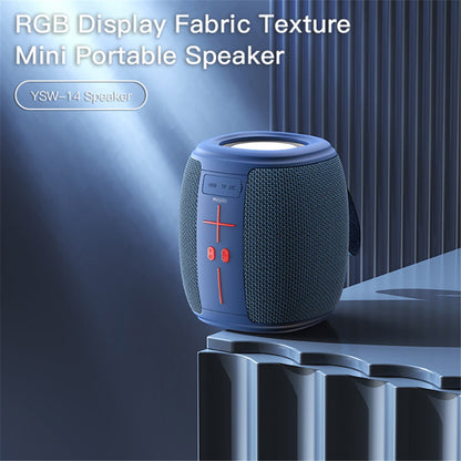 Przenośny Głośnik Bluetooth Yesido YSW14, 5W, RGB, Niebieski