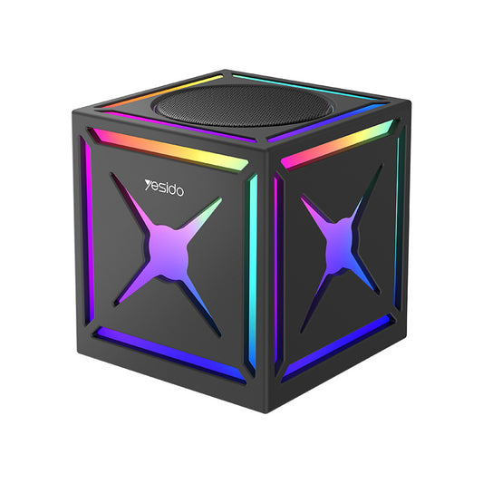 Głośnik Bluetooth Yesido YSW34, 8W, RGB, Czarny