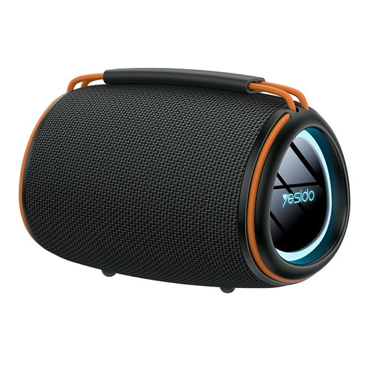 Przenośny głośnik Bluetooth Yesido YSW39, 20W, TWS, RGB, Czarny