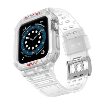 Pancerne etui OEM do zegarków Apple Watch z serii 41 mm / 40 mm / 38 mm, białe