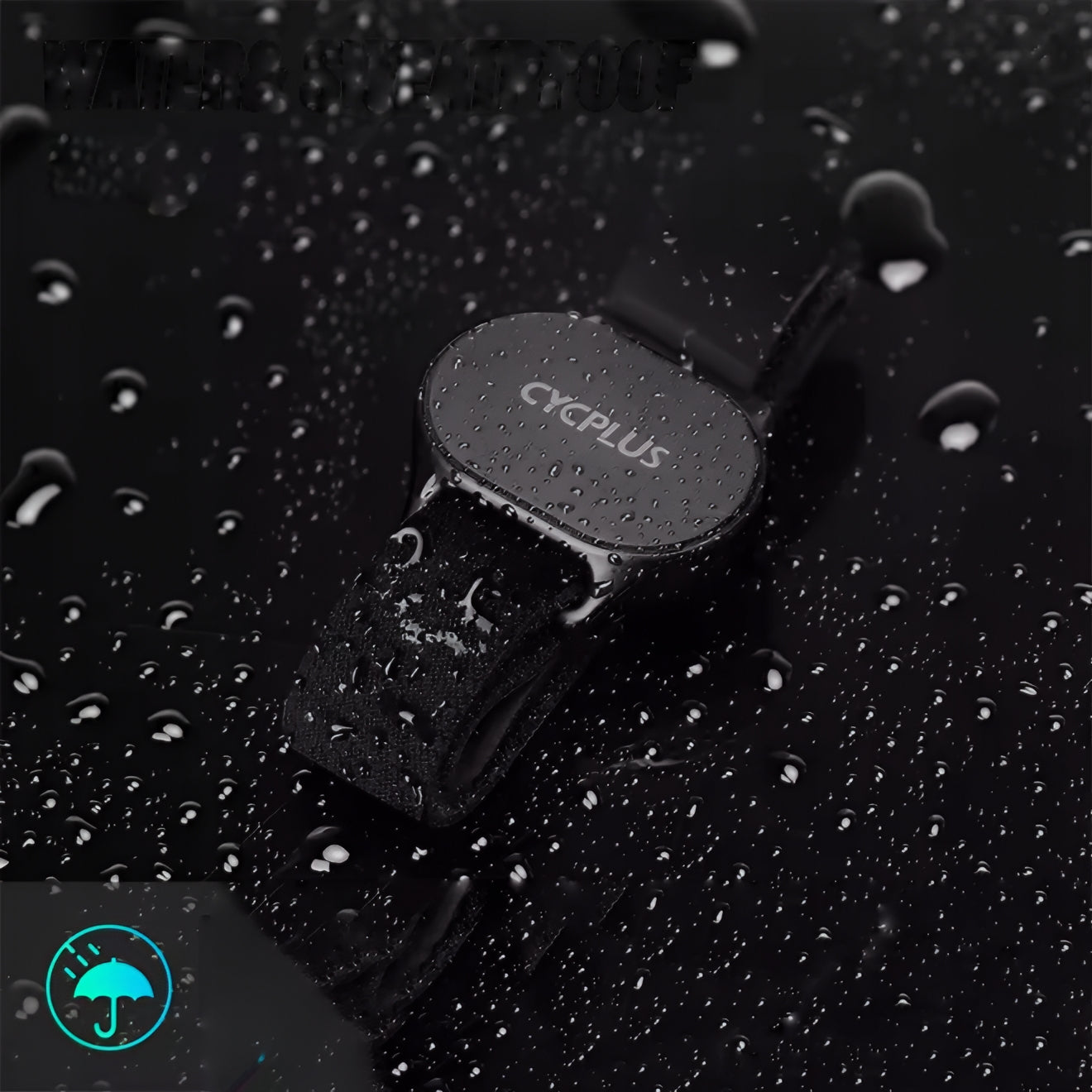Cycplus H1 Heart Rate Monitoring Bracelet, Black