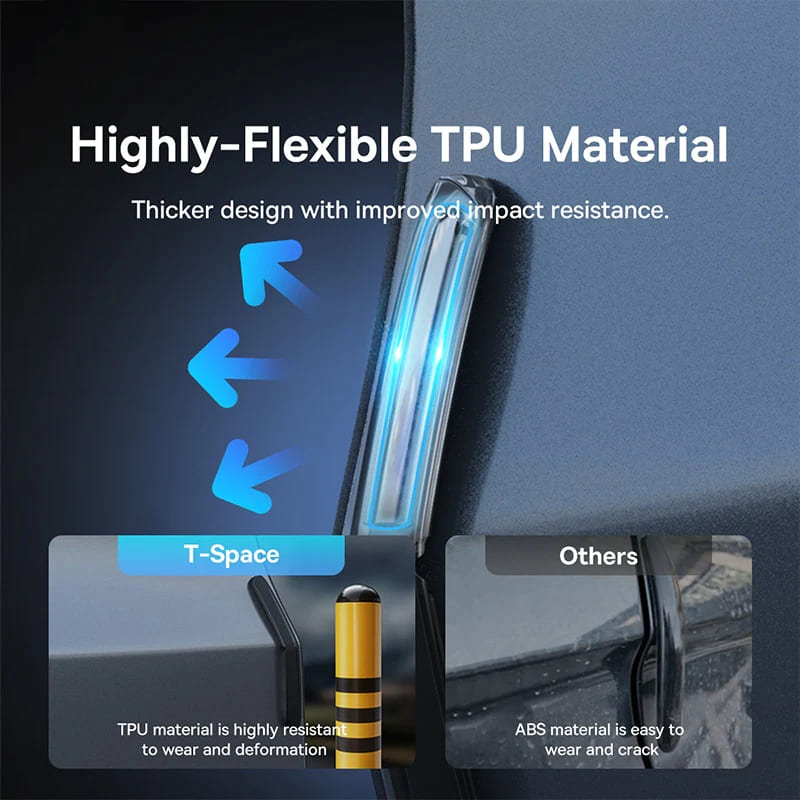 Zderzak Auto Baseus dla Tesla 3 / Y, Zestaw 6 sztuk CASS030203