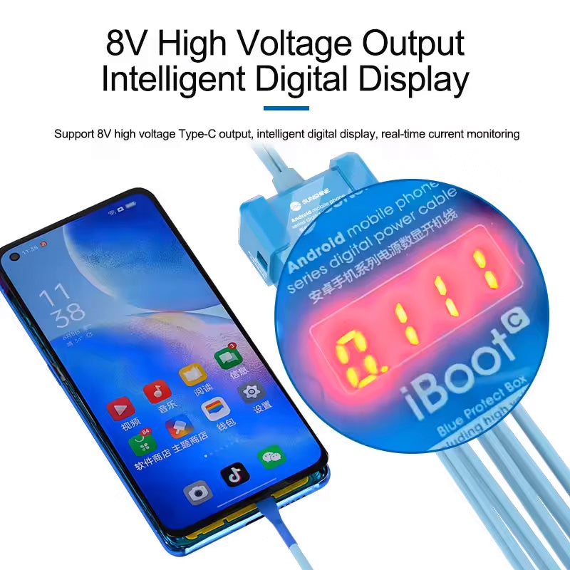 Kabel zasilający Sunshine IBOOT-B dla serii Android microUSB