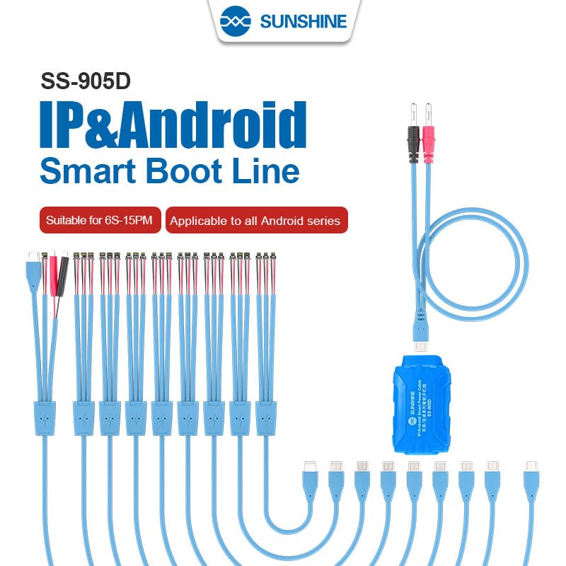 Kabel zasilający Sunshine SS-905D 21 Type do Apple iPhone / serii Android