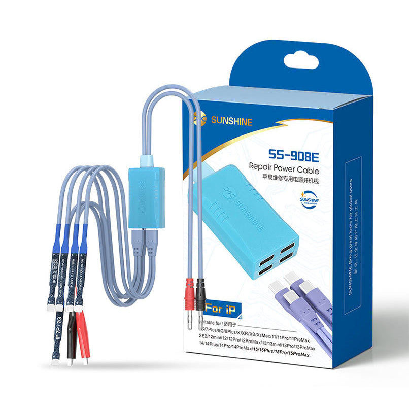 Kabel zasilający Sunshine SS-908E do serii Apple iPhone, wersja 10.0