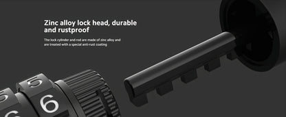 Kabel antykradzieżowy Xiaomi do hulajnogi elektrycznej, czarny BHR6751GL