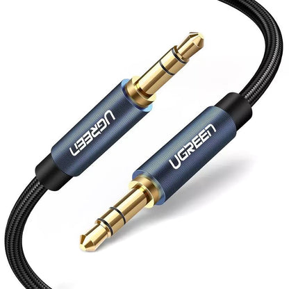 Kabel Audio 3.5mm - 3.5mm UGREEN AV112, 1m, Niebieski