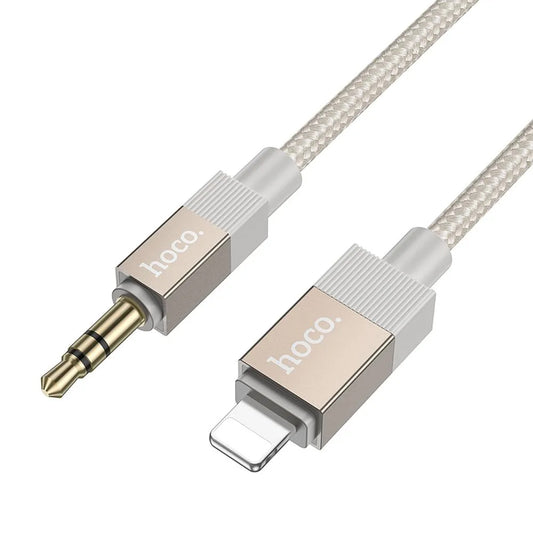 Kabel Audio Lightning - 3.5mm HOCO UPA32A, 1m, Złoty