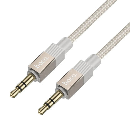 Kabel Audio 3.5mm - 3.5mm HOCO UPA32, 1m, Złoty