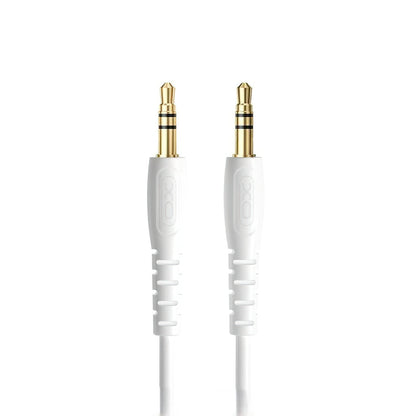 Kabel Audio 3.5mm - 3.5mm XO Design NB-R270, 1m, Biały