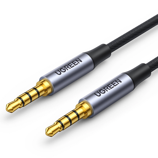 Kabel audio 3,5 mm - 3,5 mm UGREEN AV183, 1,5 m, czarny