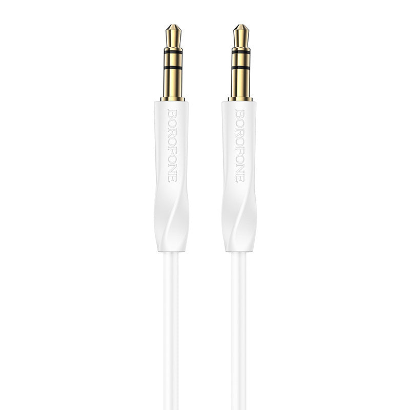 Kabel audio 3,5 mm - kabel audio 3,5 mm BL16, 1 m, biały 