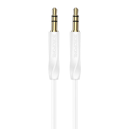 Kabel audio 3,5 mm - kabel audio 3,5 mm BL16, 1 m, biały 