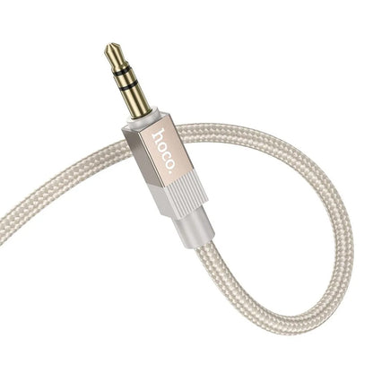 Kabel Audio 3.5mm - 3.5mm HOCO UPA32, 1m, Złoty