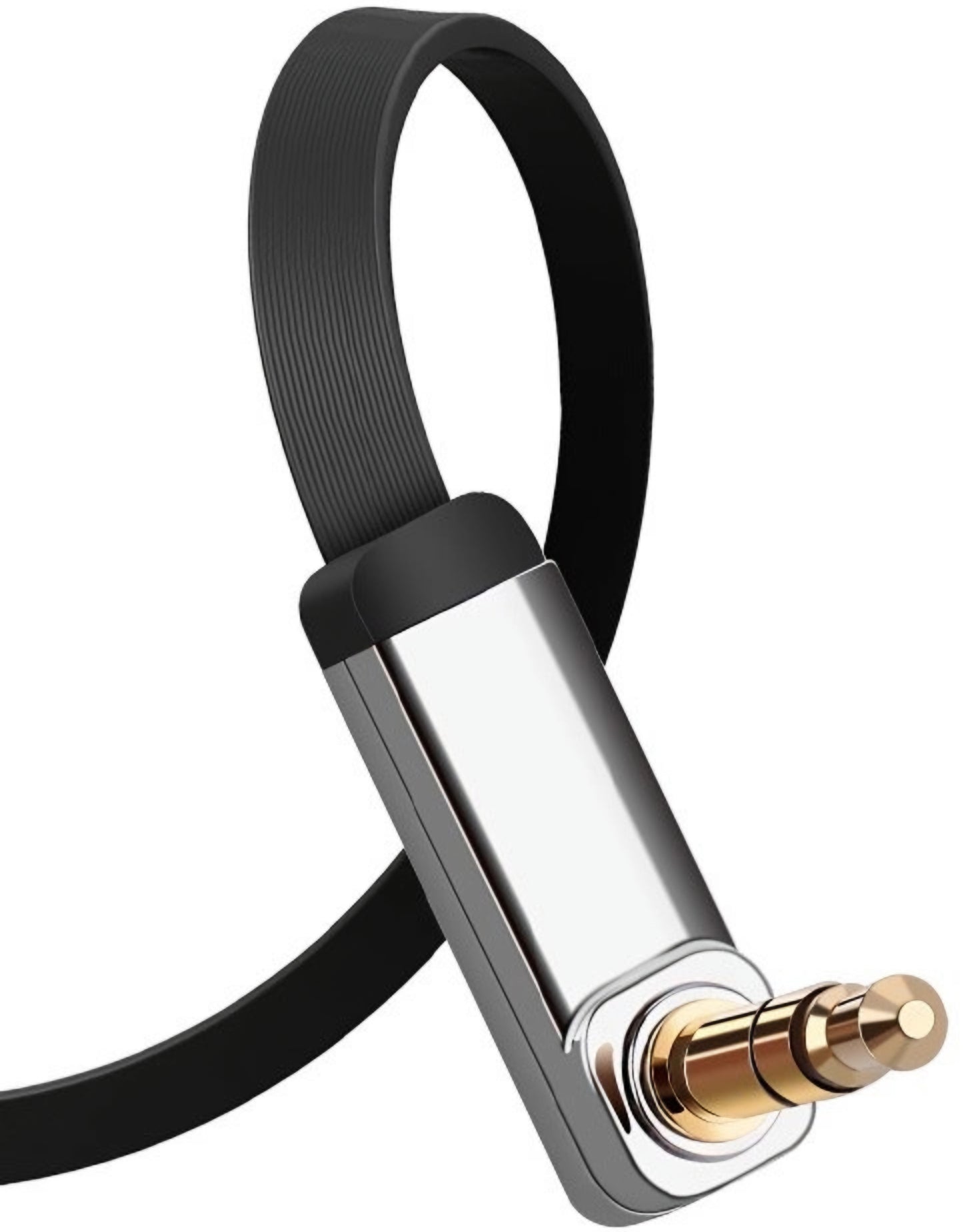 Kabel Audio 3.5mm - 3.5mm UGREEN AV119 Angled, 5m, Czarny