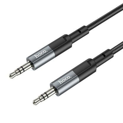 Kabel Audio 3.5mm - 3.5mm HOCO UPA23, 1m, Szary