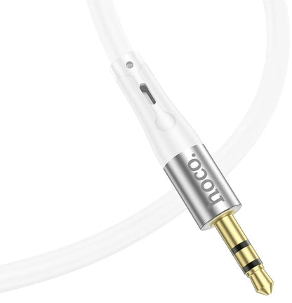 Kabel Audio Lightning - 3.5mm HOCO UPA22, 1m, Biały