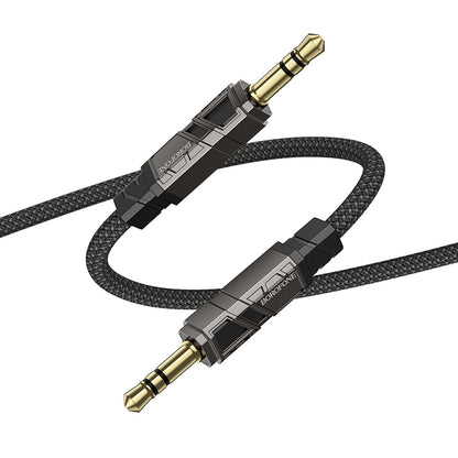 Kabel Audio 3.5mm - 3.5mm Borofone BL22 Dignity, 1m, Czarny