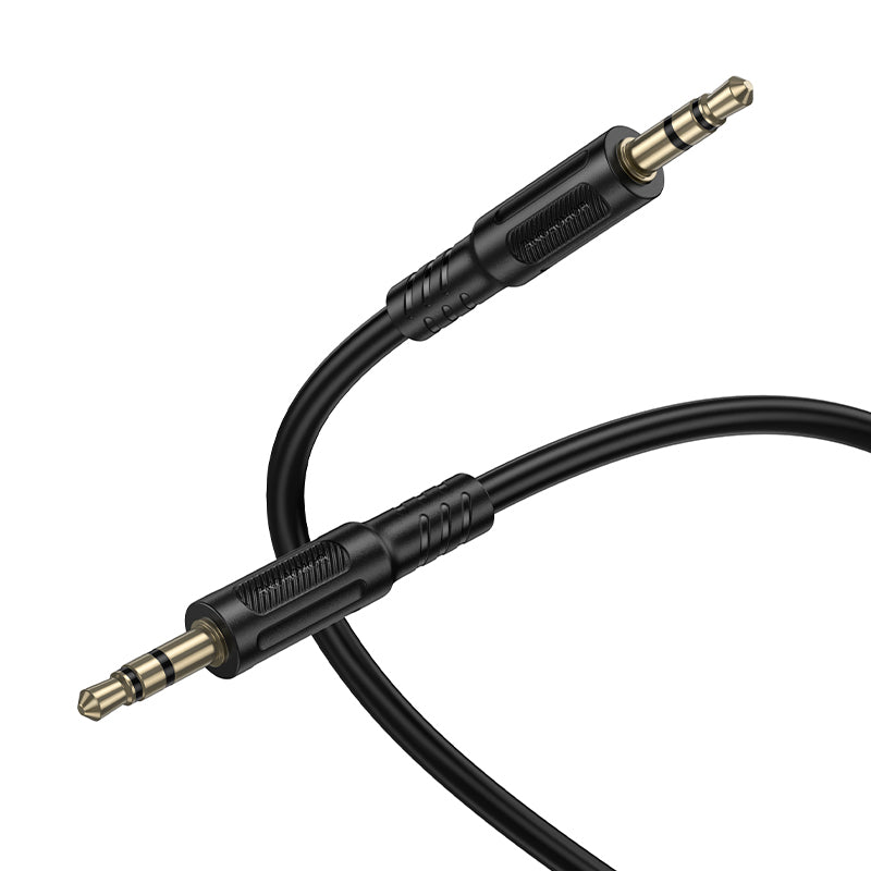 Kabel Audio 3.5mm - 3.5mm Borofone BL25 Nice, 1m, Czarny
