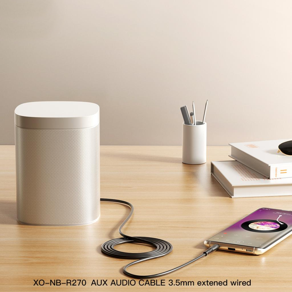 Audio Cable 3.5mm - 3.5mm XO Design NB-R270, 1m, Black