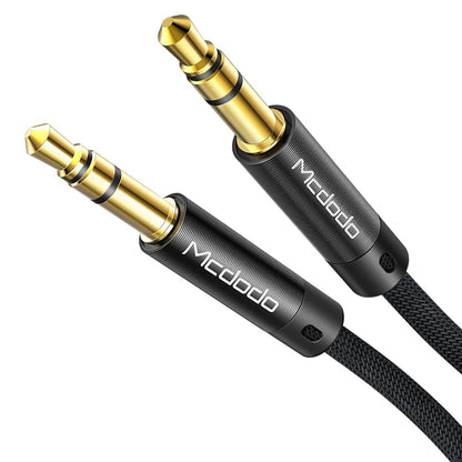 Audio Cable 3.5mm - 3.5mm McDodo CA-6640, 1.2m, Black