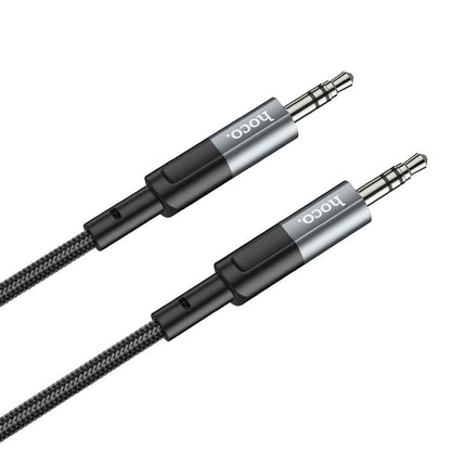Kabel Audio 3.5mm - 3.5mm HOCO UPA23, 1m, Szary