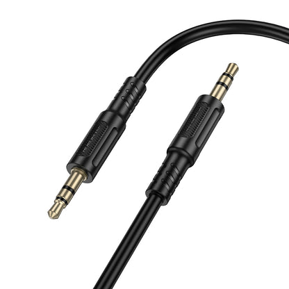 Kabel Audio 3.5mm - 3.5mm Borofone BL25 Nice, 1m, Czarny