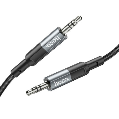 Kabel Audio 3.5mm - 3.5mm HOCO UPA23, 1m, Szary