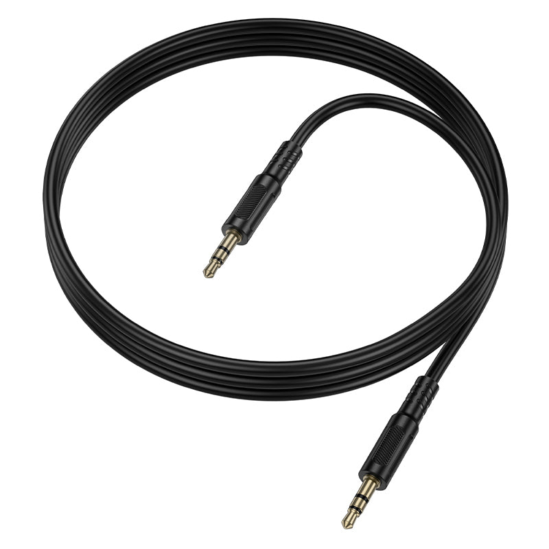 Kabel Audio 3.5mm - 3.5mm Borofone BL25 Nice, 1m, Czarny