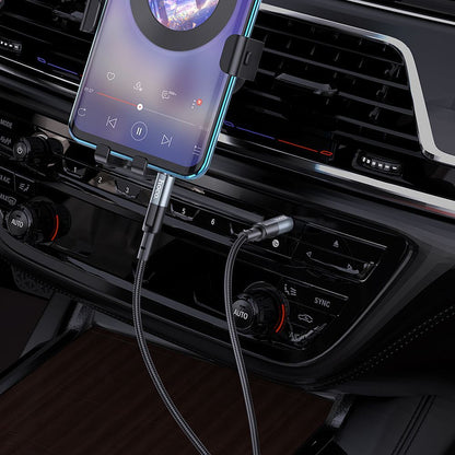 Kabel Audio 3.5mm - 3.5mm HOCO UPA23, 1m, Szary