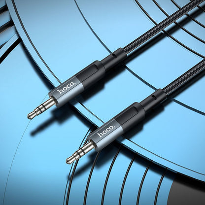 Kabel Audio 3.5mm - 3.5mm HOCO UPA23, 1m, Szary