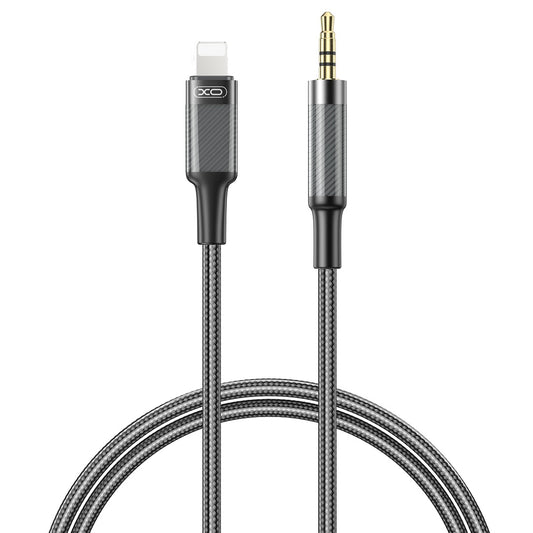 Kabel Audio Lightning - 3.5mm XO Design NB-R279A, 1m, Czarny