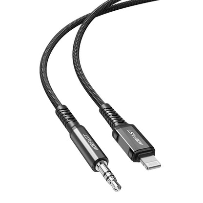 Kabel Audio Lightning - 3.5mm Acefast C1-06, 1.2m, Czarny