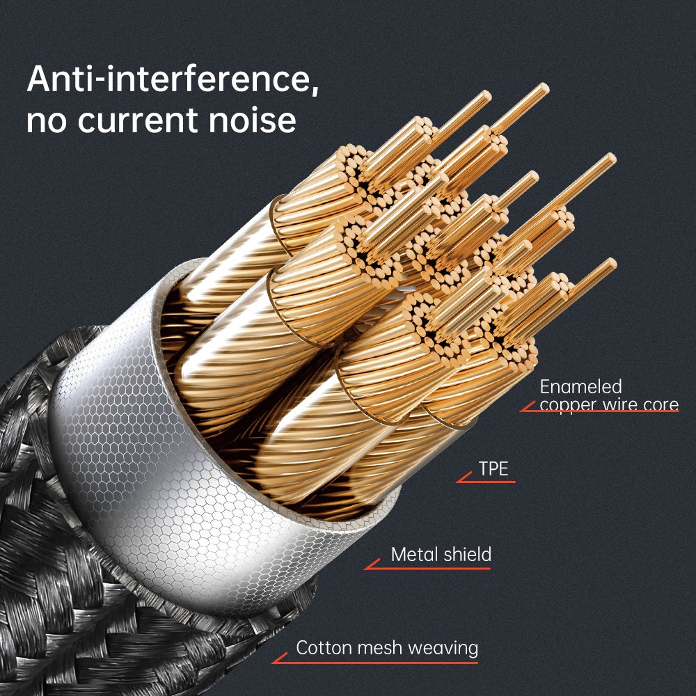 Kabel Audio Lightning - 3.5mm McDodo CA-0890, 1.8m, Czarny