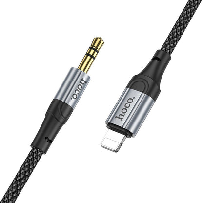 Kabel Audio Lightning - 3,5 mm HOCO UPA26, 1 m, Czarny