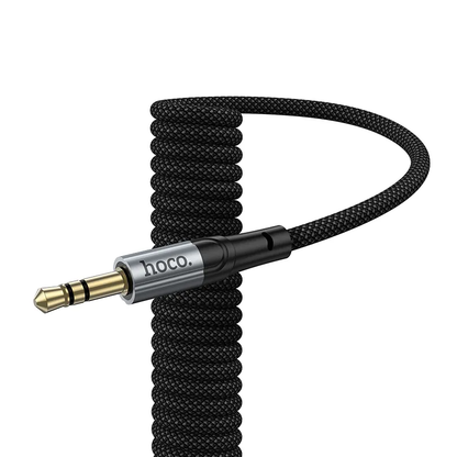Kabel Audio Lightning - 3.5mm HOCO UPA33A, 1.5m, Czarny