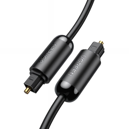 Kabel Audio Optyczny UGREEN AV122, Toslink / SPDIF, 1,5m, Czarny