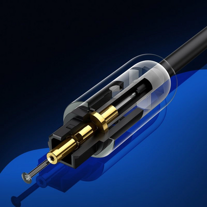 Kabel Audio Optyczny UGREEN AV122, Toslink / SPDIF, 1,5m, Czarny